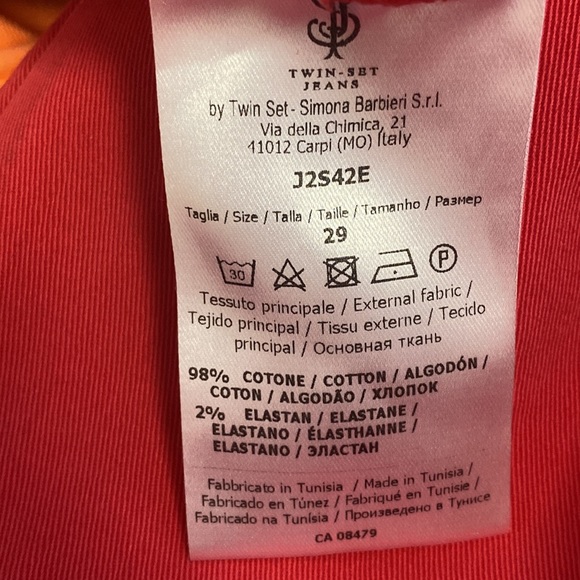 Twin- set ombré gradient Italian jeans - Picture 7 of 7